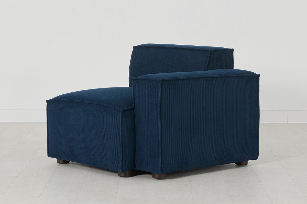 Model 03 Right Arm Sofa Module, Atlantic