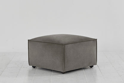 Polsterhocker Model 03, Nerzgrau