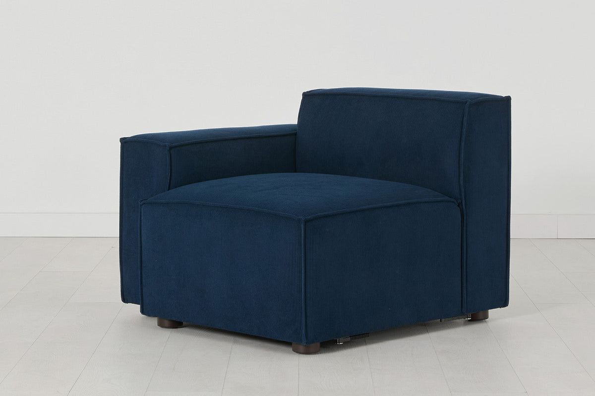Model 03 Left Arm Sofa Module, Atlantic
