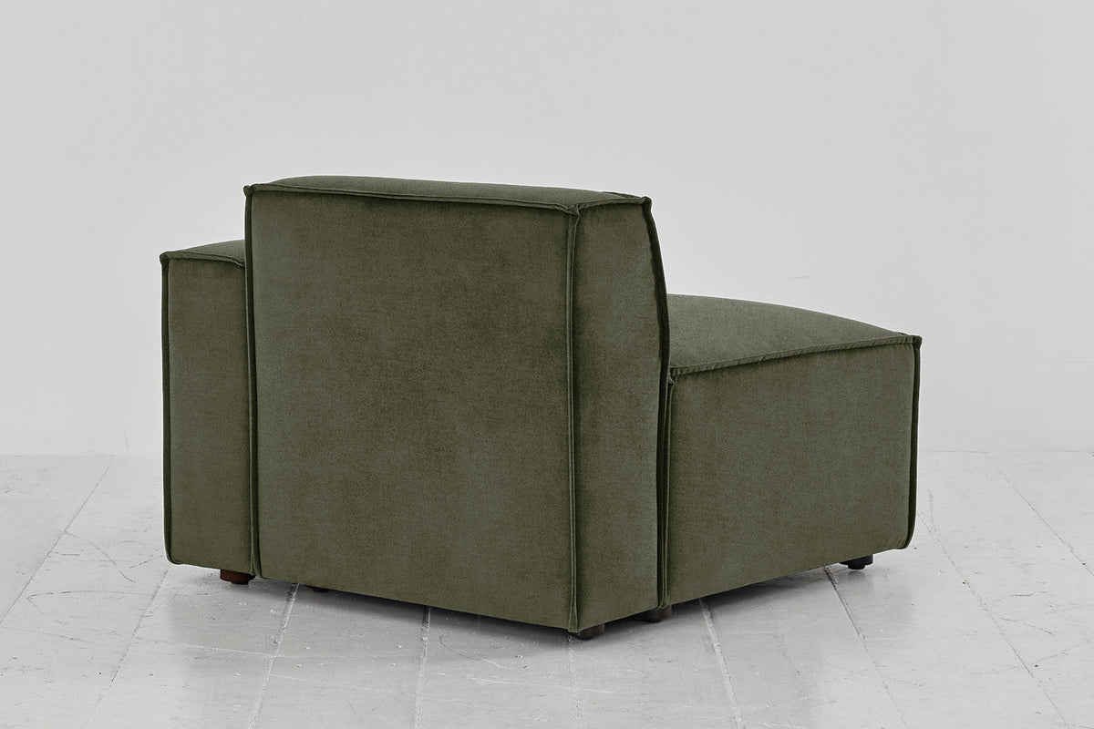 Model 03 Right Arm Sofa Module, Pine