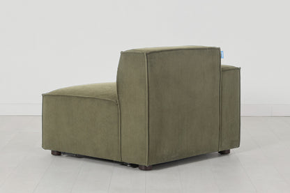 Model 03 Left Arm Sofa Module, Fennel