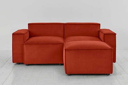 Model 03 2-Seater Right Chaise Sofa, Paprika