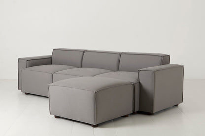 Model 03 3-Seater Right Chaise Sofa, Risso