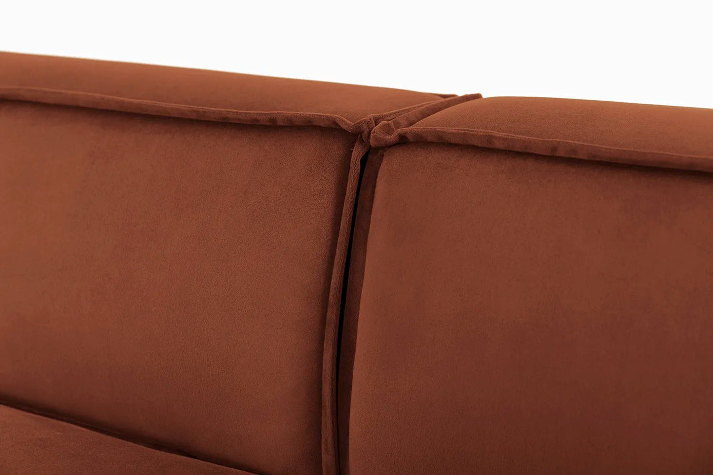 Model 03 Corner Sofa with Ottoman, Umber