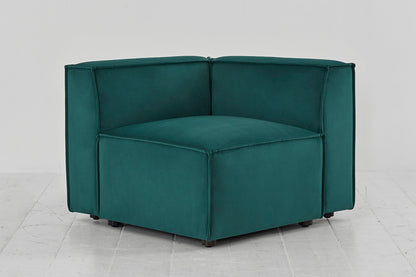 Eckmodul Model 03, Eisvogelblau