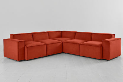 Model 03 Corner Sofa, Paprika