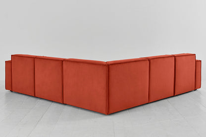 Model 03 Corner Sofa, Paprika