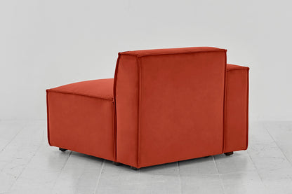 Model 03 Left Arm Sofa Module, Paprika