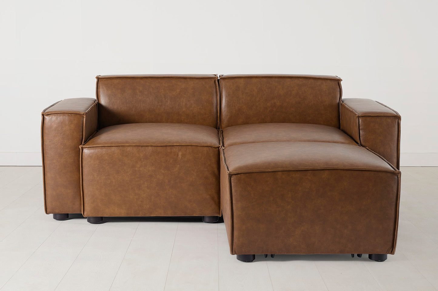 Model 03 2-Seater Right Chaise Sofa, Maple