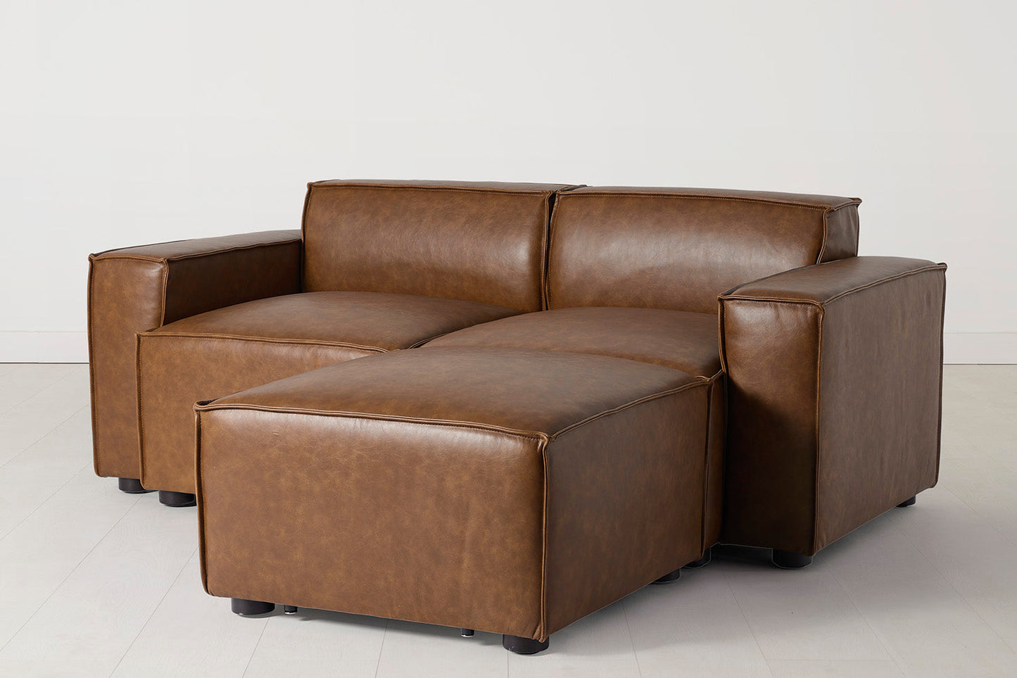 Model 03 2-Seater Right Chaise Sofa, Maple