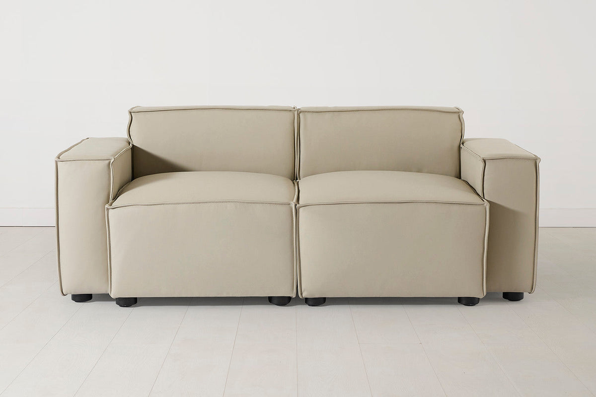 Zweisitzer-Sofa Model 03, Oyster