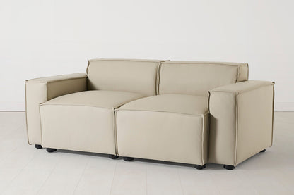 Zweisitzer-Sofa Model 03, Oyster