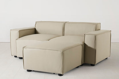 Model 03 2-Seater Right Chaise Sofa, Oyster