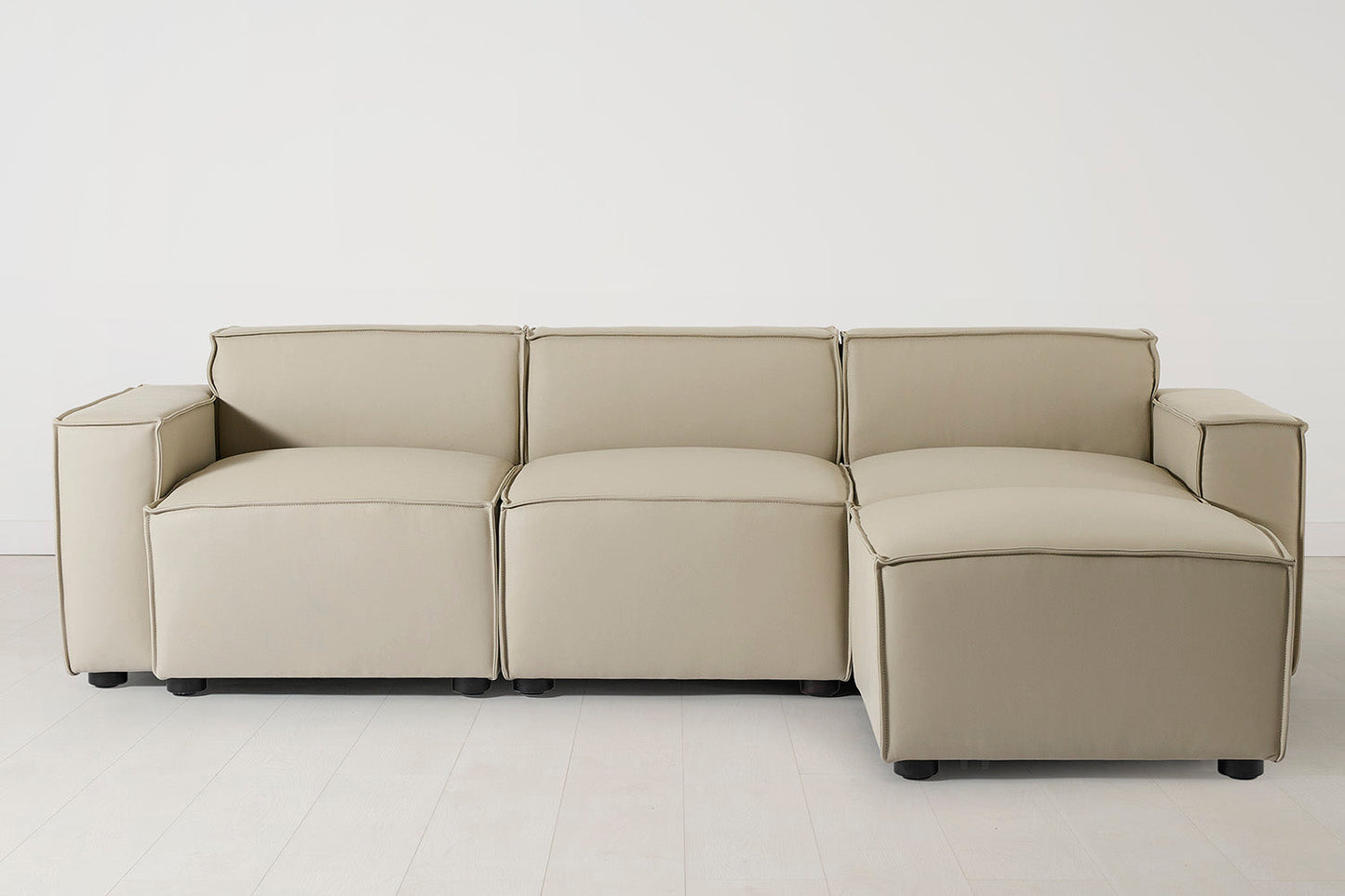 Model 03 3-Seater Right Chaise Sofa, Oyster