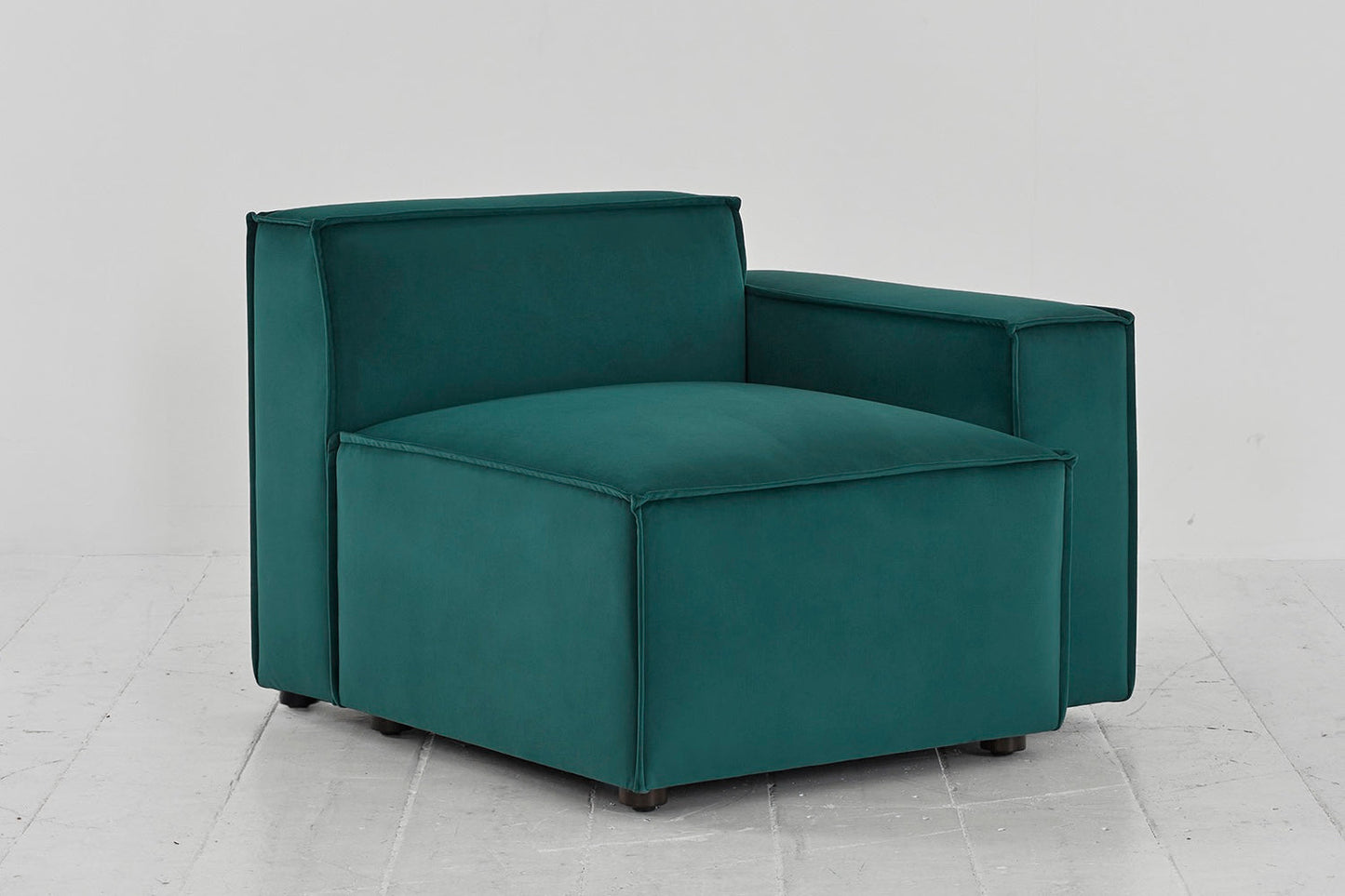 Model 03 Right Arm Sofa Module, Kingfisher