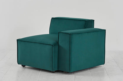 Model 03 Right Arm Sofa Module, Kingfisher