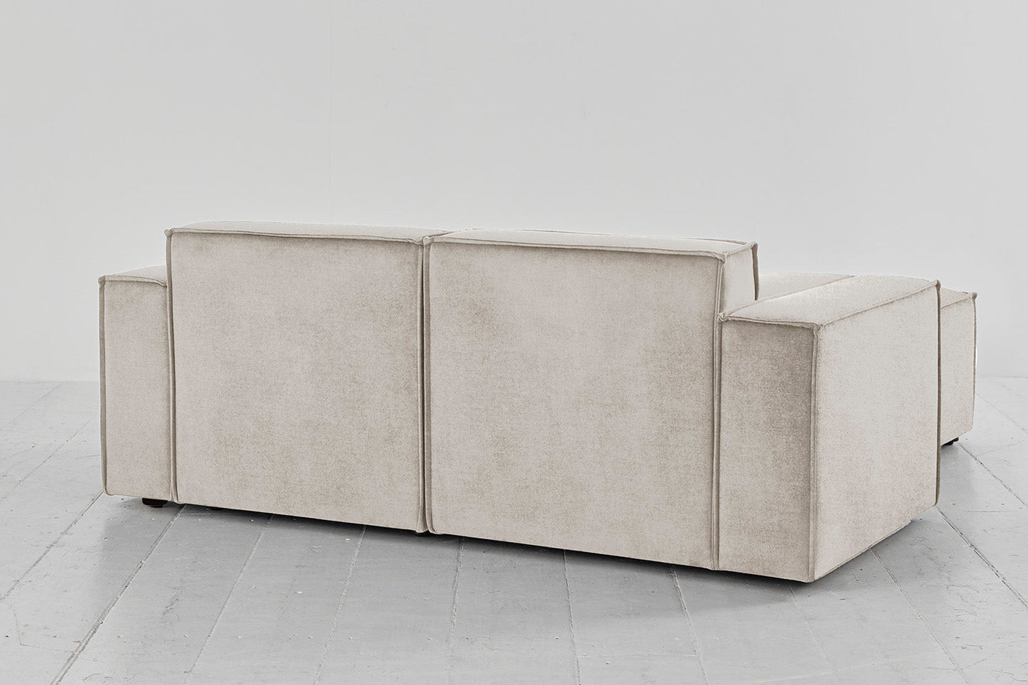 Model 03 2-Seater Left Chaise Sofa, Chalk