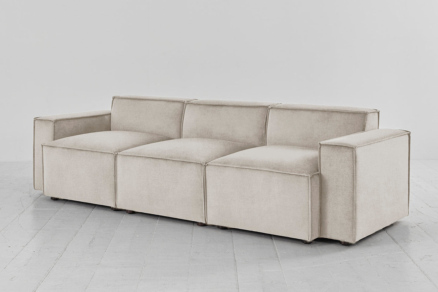 Model 03 3-Seater Sofa, Chalk