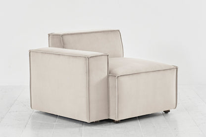 Model 03 Left Arm Sofa Module, Bone