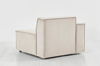 Model 03 Left Arm Sofa Module, Bone