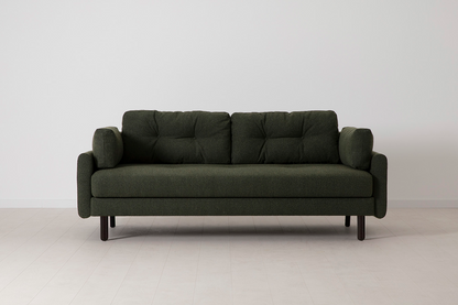 Model 04 Dreisitzer-Schlafsofa, Farngrün