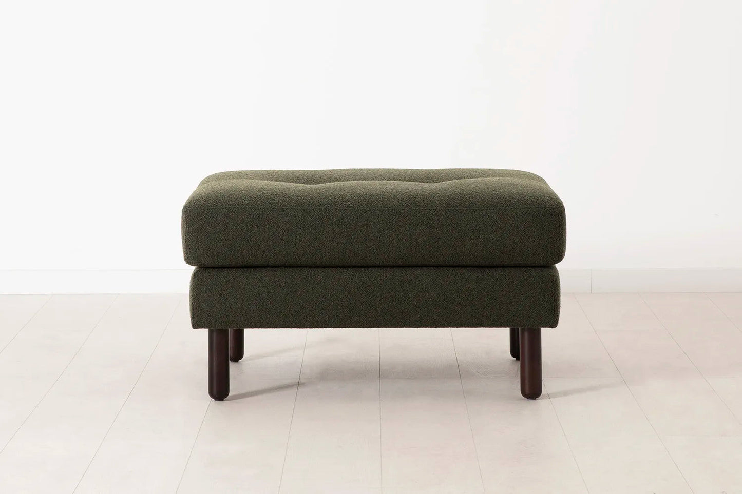 Polsterhocker Model 04, Farngrün