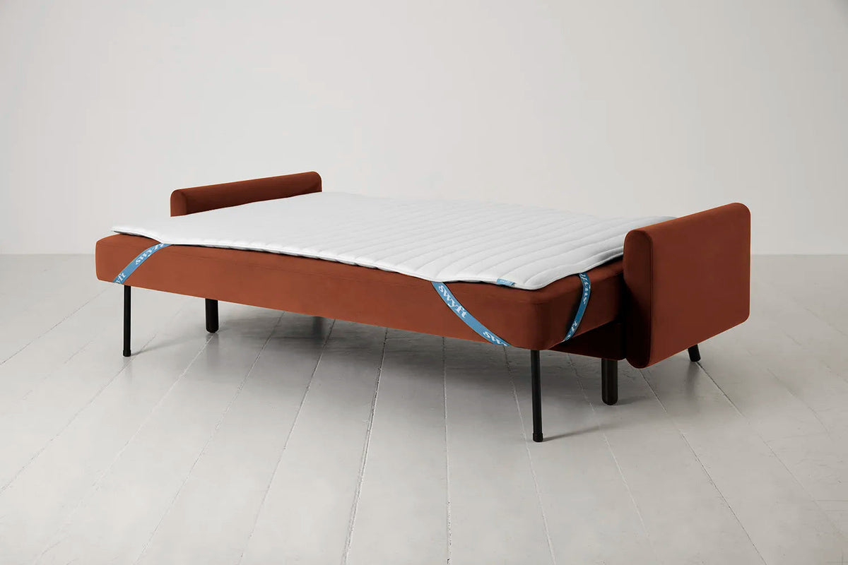 Model 04 Sofa Bed 3 Seater, Umber