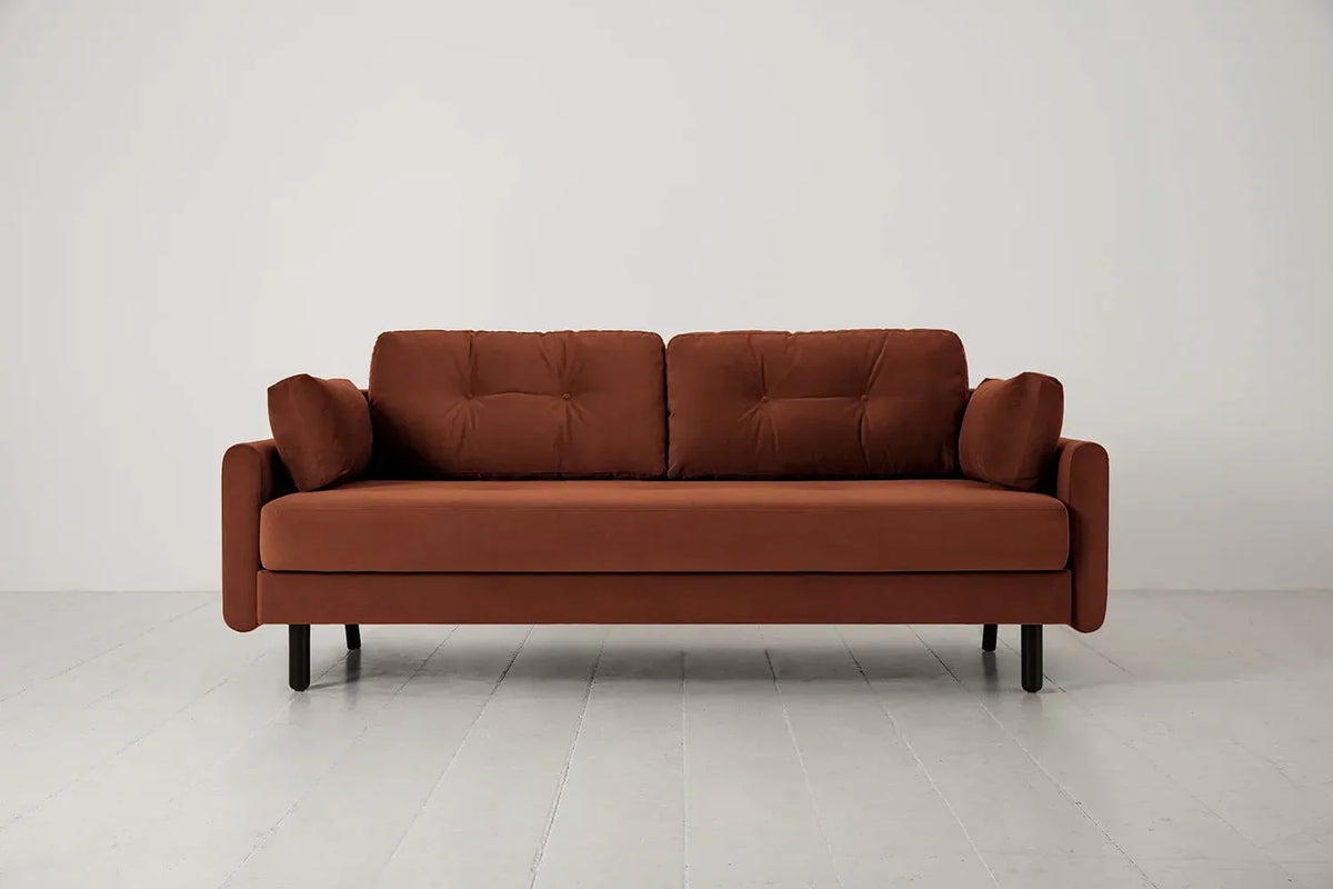 Model 04 Sofa Bed 3 Seater, Umber