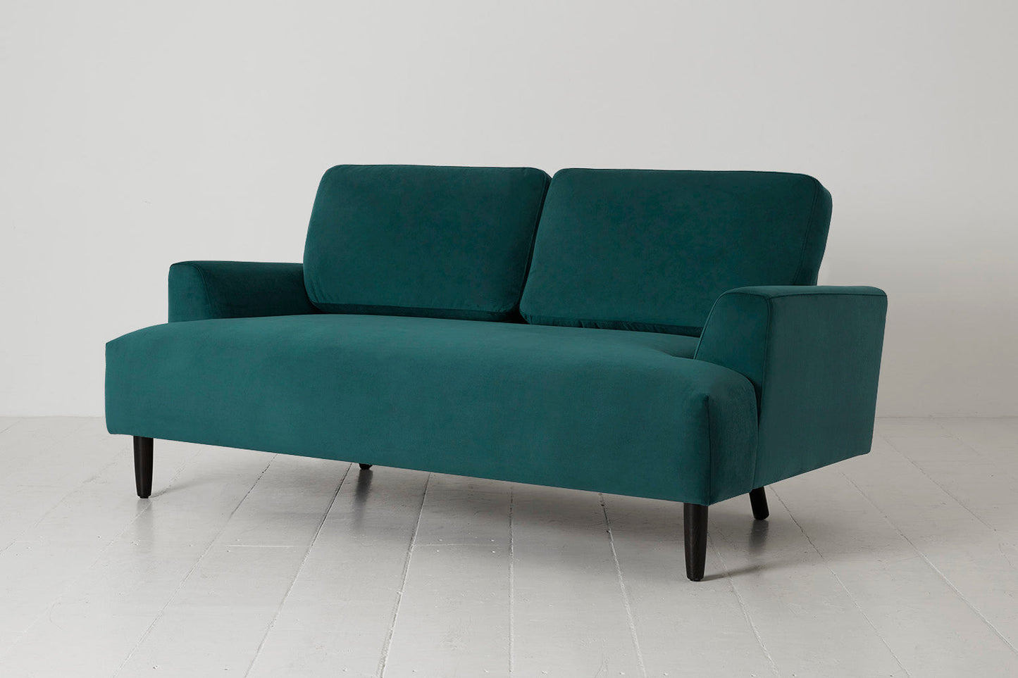 Zweisitzer-Sofa Model 05, Eisvogelblau