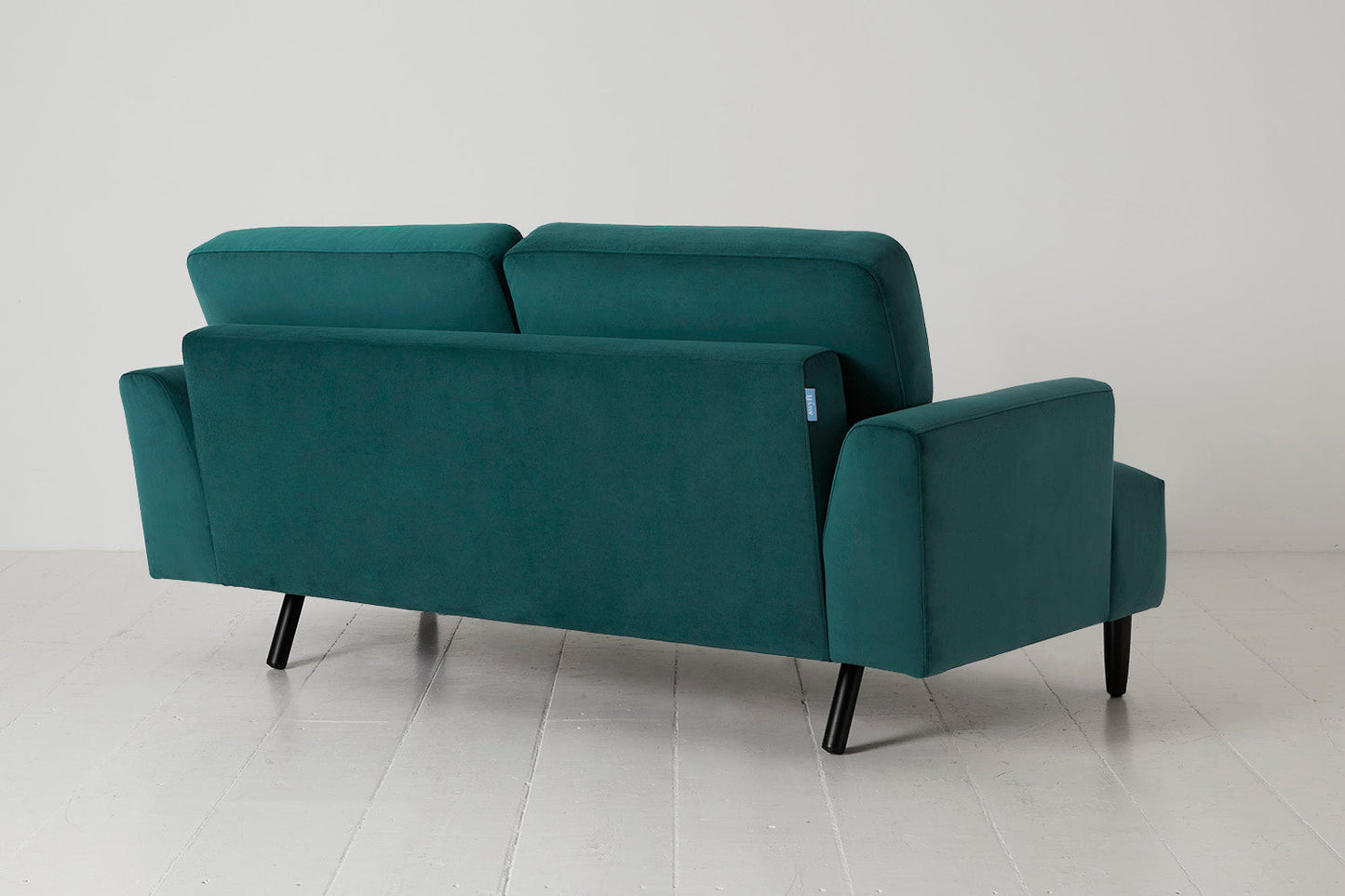 Zweisitzer-Sofa Model 05, Eisvogelblau