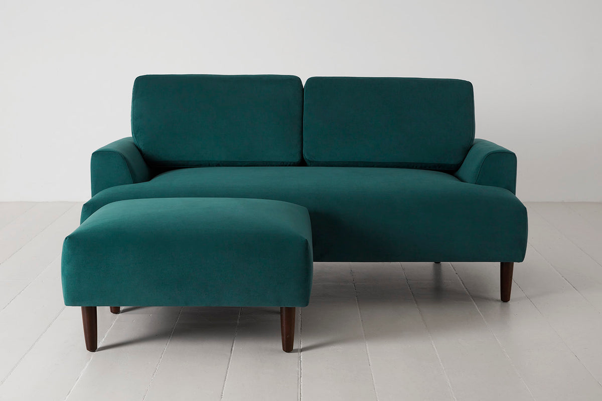 Zweisitzer-Sofa Model 05 mit Chaiselongue links