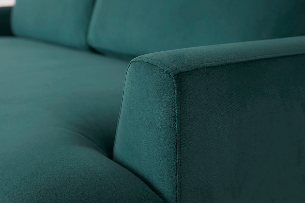 Zweisitzer-Sofa Model 05, Eisvogelblau