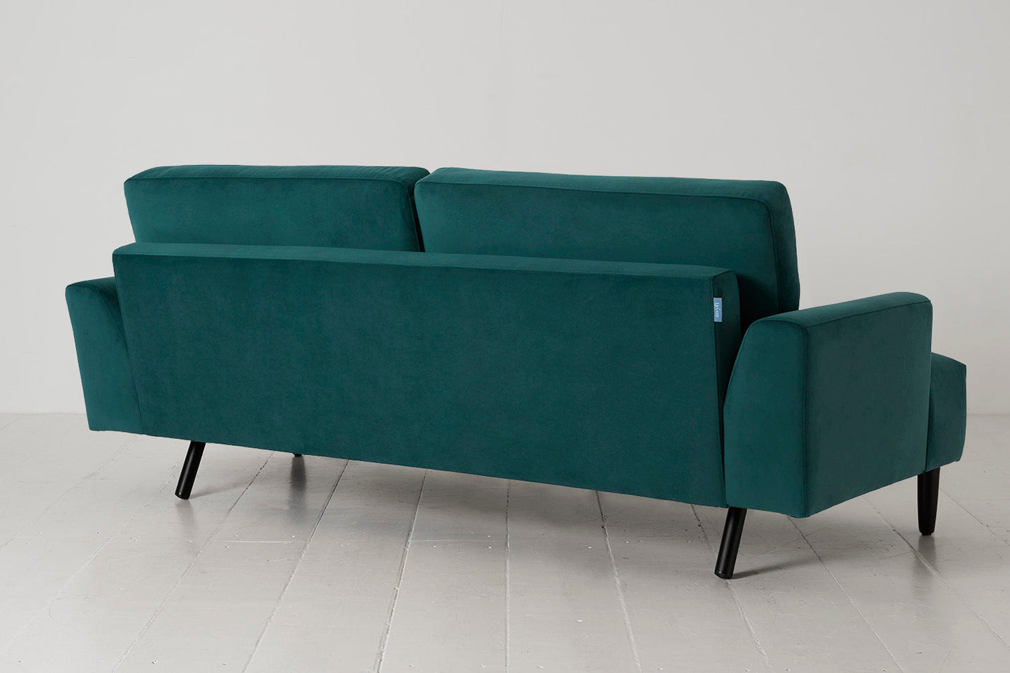 Dreisitzer-Sofa Model 05, Eisvogelblau