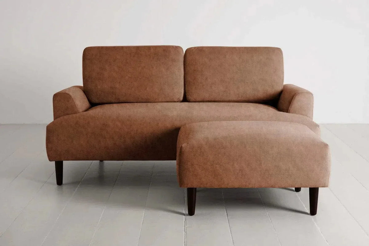 Model 05 Zweisitzer Sofa mit Hocker