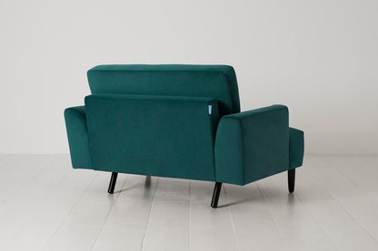 Loveseat Model 05, Eisvogelblau
