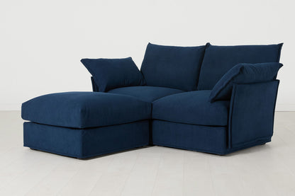 Model 06 2-Seater Left Chaise Sofa, Atlantic