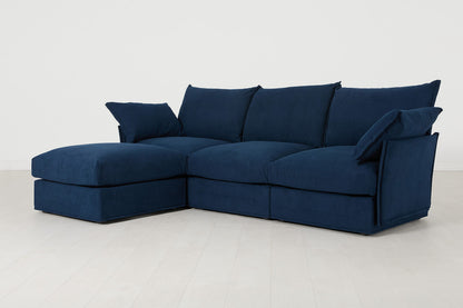 Model 06 3-Seater Left Chaise Sofa, Atlantic