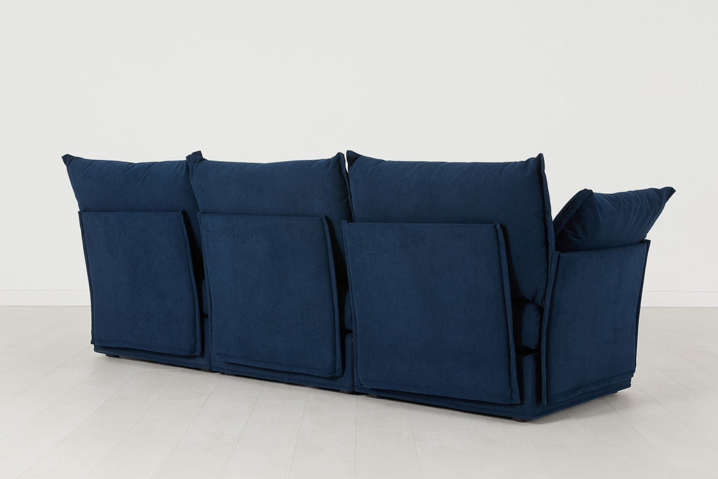 Dreisitzer-Sofa Model 06, Atlantikblau