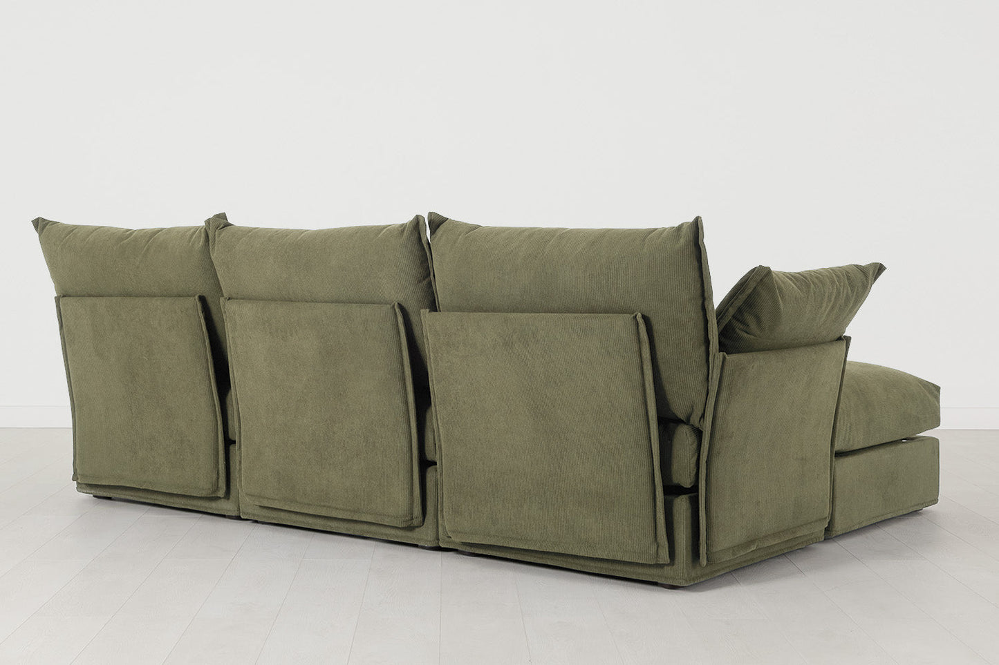 Model 06 3-Seater Right Chaise Sofa, Fennel