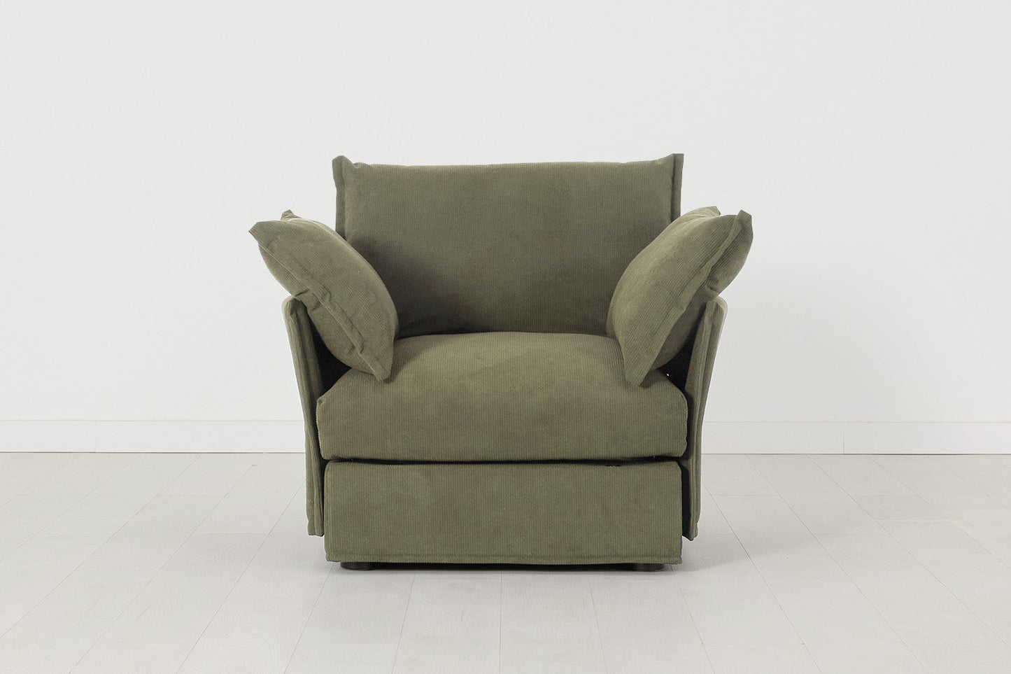 Sessel Model 06, Fenchelgrün