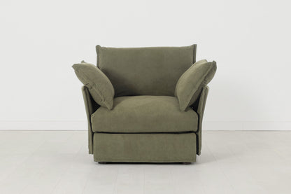 Sessel Model 06, Fenchelgrün