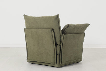 Sessel Model 06, Fenchelgrün