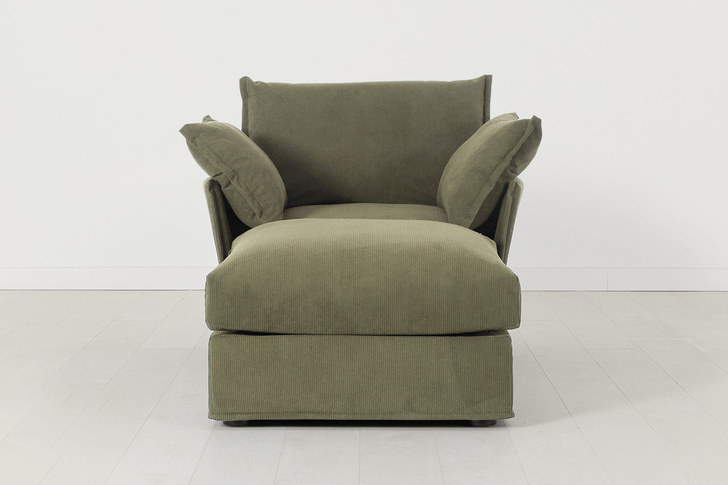 Sessel Model 06, Fenchelgrün