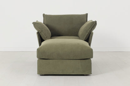 Sessel Model 06, Fenchelgrün
