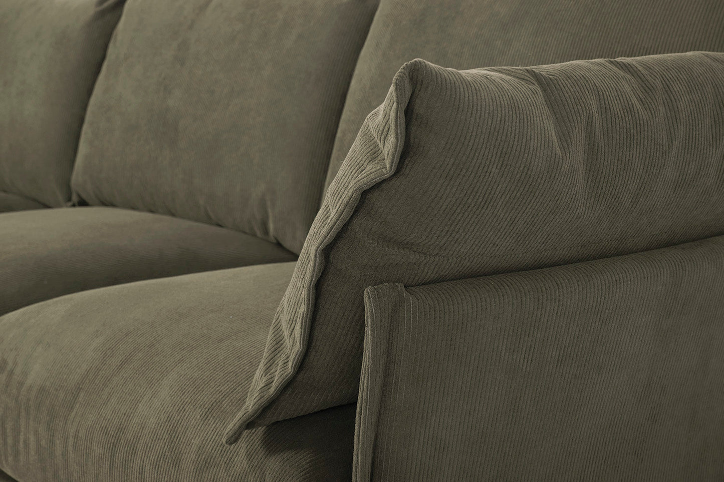 Ecksofa Model 06, Fenchelgrün