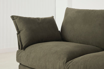 Ecksofa Model 06, Fenchelgrün