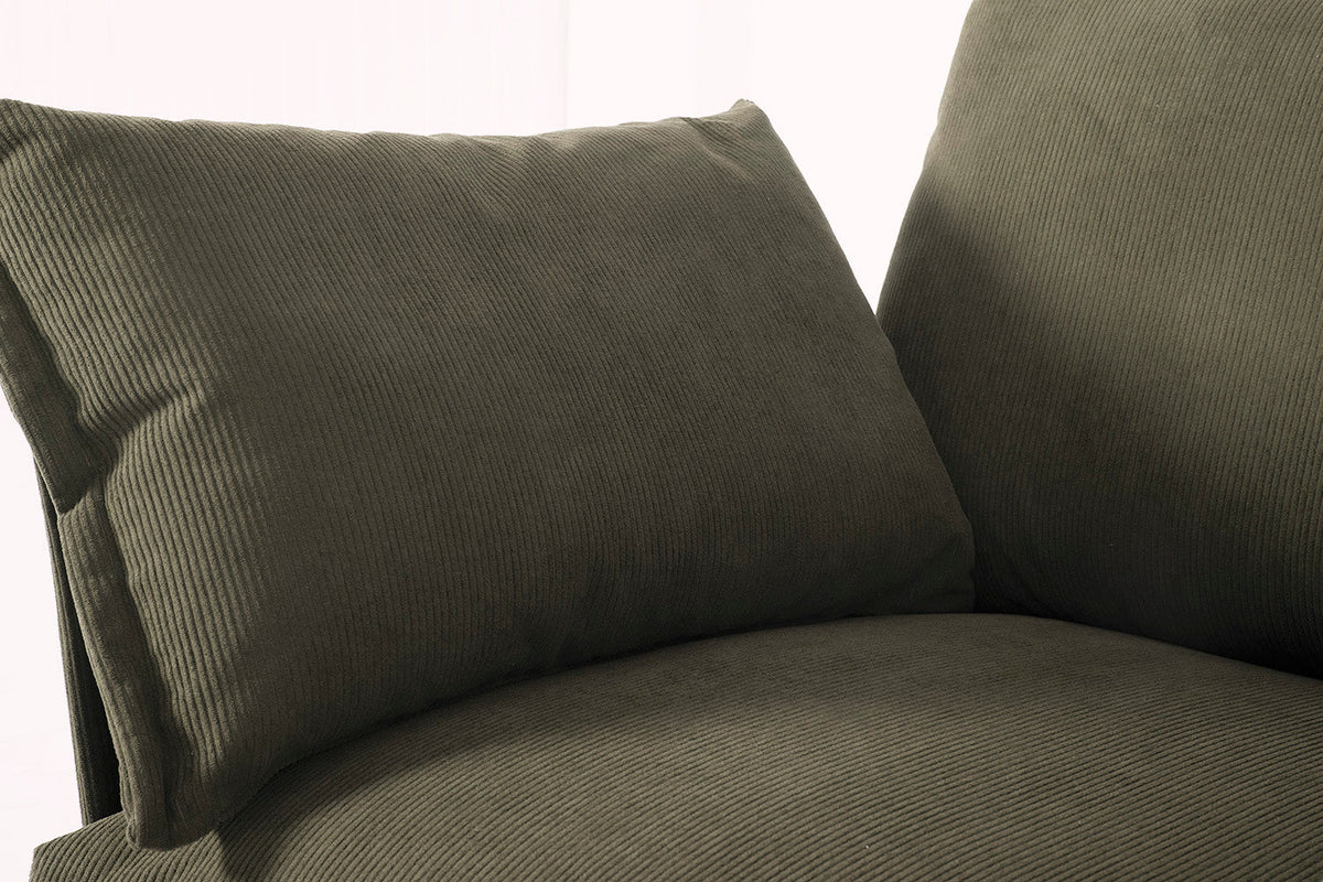 Ecksofa Model 06, Fenchelgrün