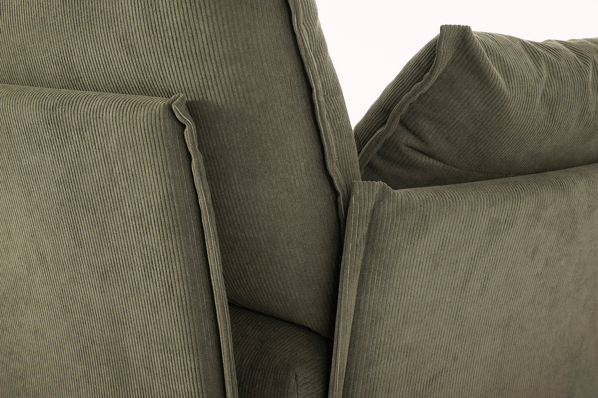 Ecksofa Model 06, Fenchelgrün