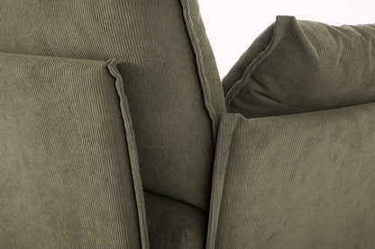 Ecksofa Model 06, Fenchelgrün