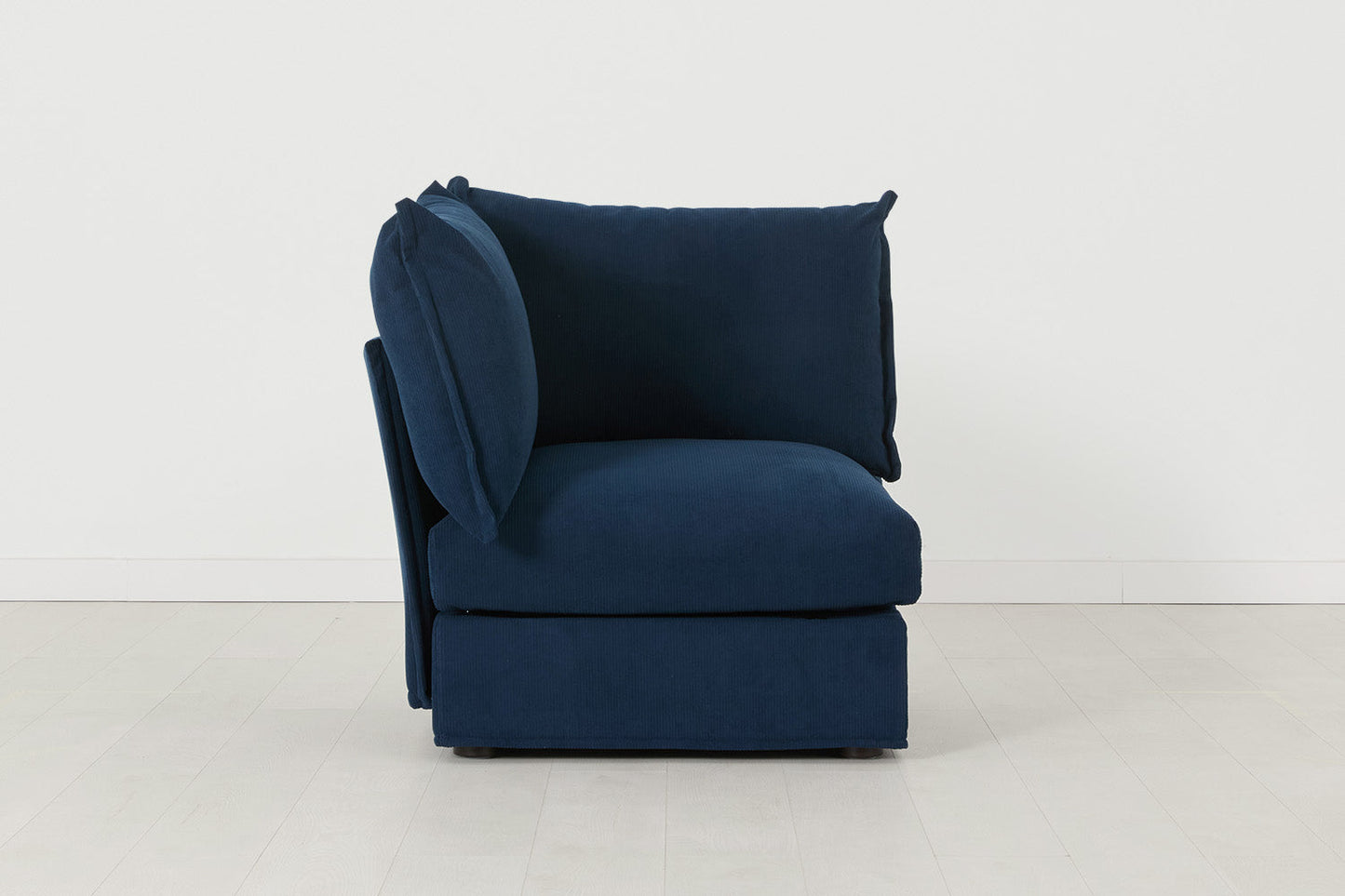 Eckmodul für modulares Sofa Model 06, Atlantikblau